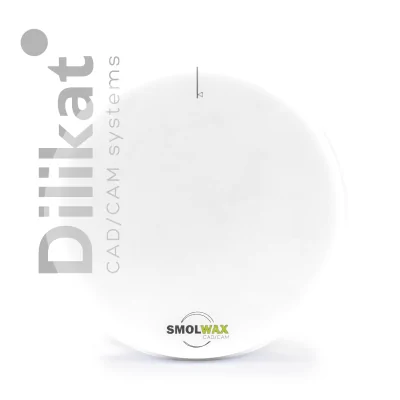 SMOLWAX воск фрезерный CAD/CAM, 98 мм, 10 мм, White