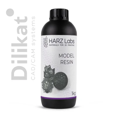 Фотополимерная смола Harz Labs Model Resin, Серый (1 кг)
