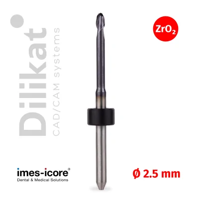  Фреза CAD/CAM для Imes-Icore Zirconia 250i, ZrO2, D=3 мм,  2.5