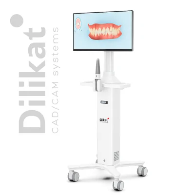 Подкатная стойка для AOS  с рабочей станцией,  White