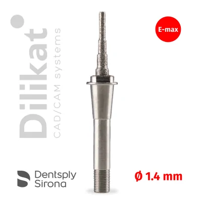 Фрезы CAD/CAM для Sirona McxL, E-max,  Sirona McxL, E-max,  1.4 мм