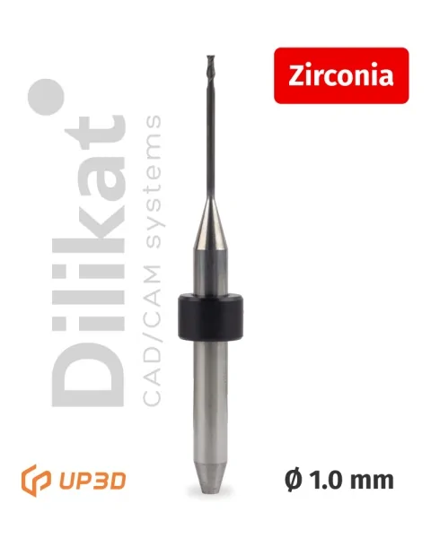 Фреза UP3D по Zirconia DC, Т 1.0 мм