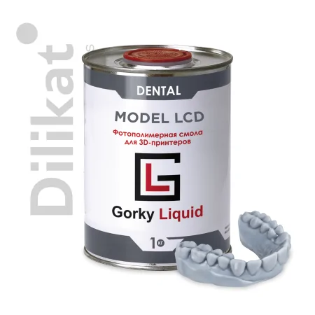 Фотополимер Gorky Liquid Dental Model LCD/DLP, серый