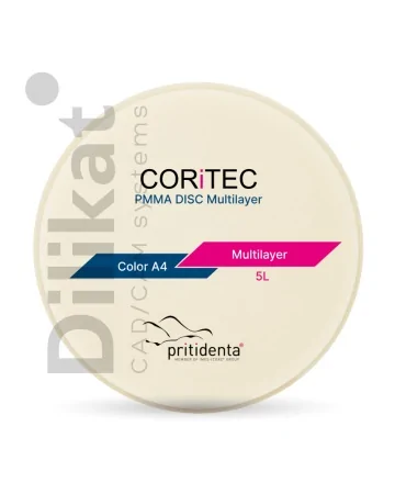 Pritidenta PMMA Multilayer блок-заготовка из полиметилметакрилата 