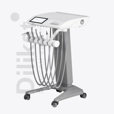 Стоматологическая установка Lifedent E9-t с подкатным модулем CART