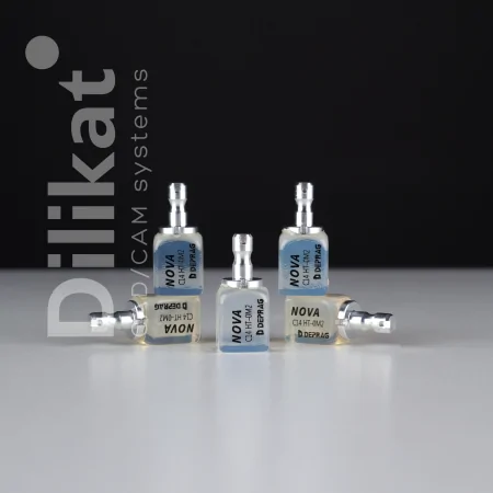 Дисиликат лития Deprag NOVA Amber HT OM2/C14, блок 5 шт