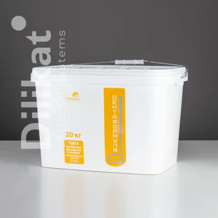 Гипс стоматологический Дентаформула, ТИП-4, Бежевый, 20 кг