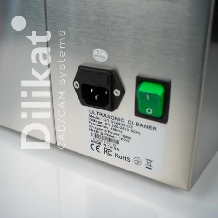 Изображение Ультразвуковой очиститель UNIZ UC-4060HL для фотополимерной смолы (2 л)