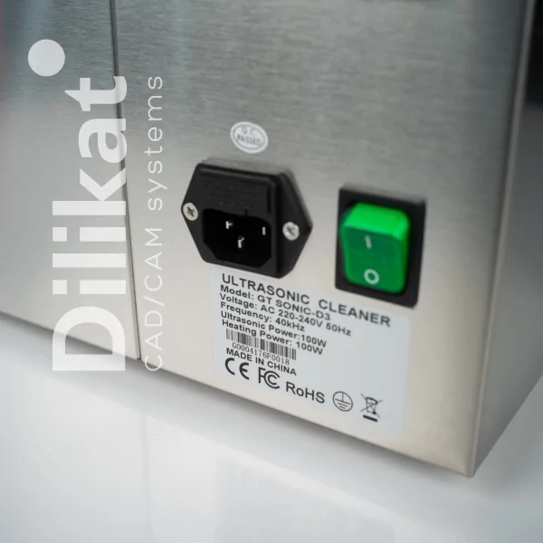 Изображение Ультразвуковой очиститель UNIZ UC-4060HL для фотополимерной смолы (2 л)