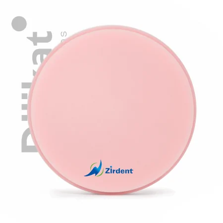 Zirdent PMMA Pink блок-заготовка из полиметилметакрилата