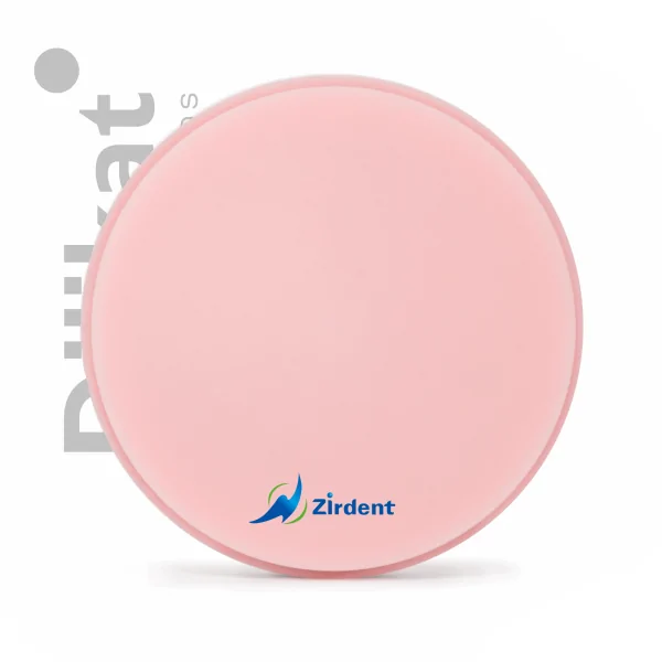 Zirdent PMMA Pink блок-заготовка из полиметилметакрилата