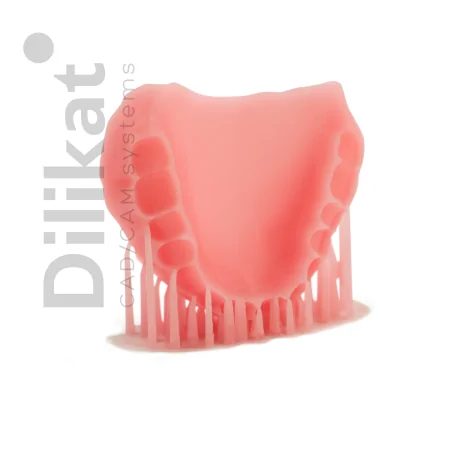 Фотополимерная смола HARZ Labs Dental Pink, розовый (1000 гр)