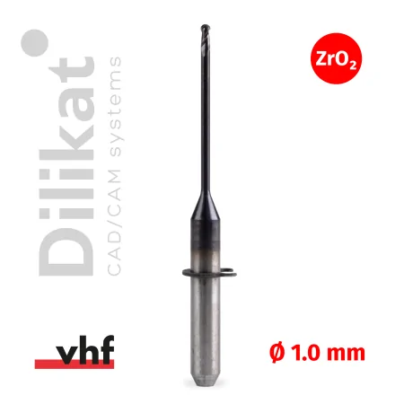  Фреза CAD/CAM для VHF Zirconia K4, ZrO2, D=3 мм,  1