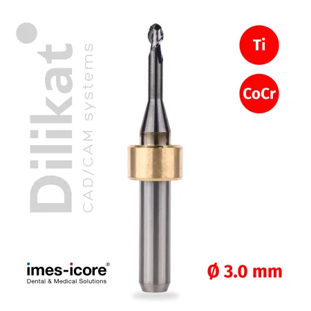  Фреза CAD/CAM для Imes-Icore 350i, Ti, CoCr,  3.0 мм