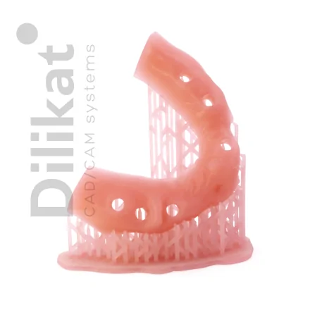 Фотополимерная смола HARZ Labs Dental Pink Soft, 1 кг