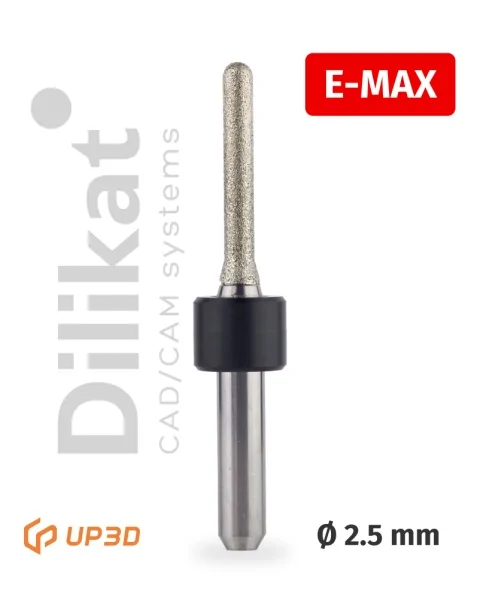 Фреза UP3D по E-max, 2.5 мм