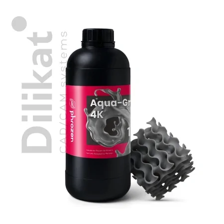 Изображение Фотополимер Phrozen Aqua Grey Resin 4K