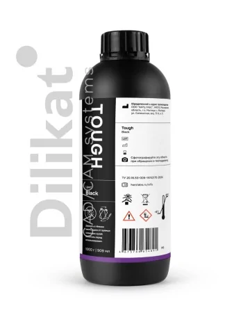 Фотополимер HARZ Labs Tough Black (1 кг)