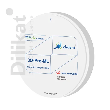 Циркониевый диск Zirdent 3D Pro Multilayer