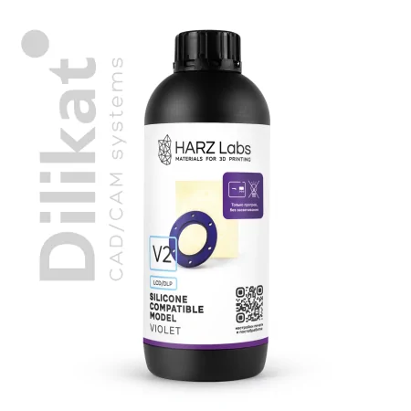 Фотополимер Harz Labs Silicone-Compatible Model V2, 1 кг