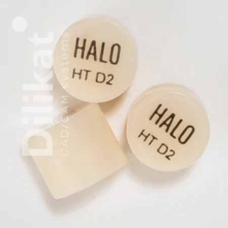 Cтеклокерамические заготовки HALO,  LT,  D3