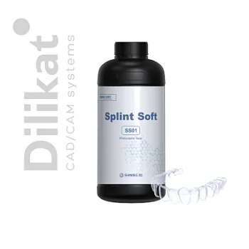 Фотополимерная смола Shining3D Splint Soft Resin (SS01)