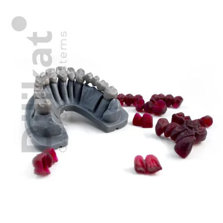 Фотополимер HARZ Labs Dental Cast Form 2, вишневый (1 л.)