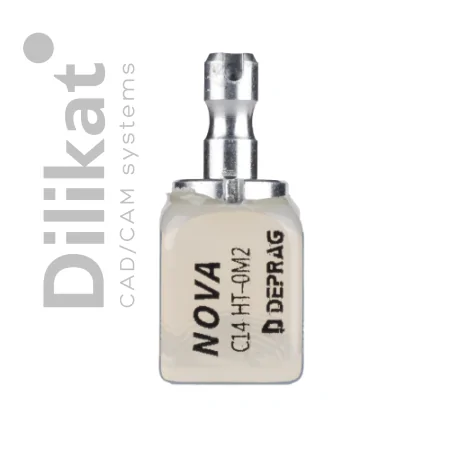 Дисиликат лития Deprag NOVA Amber HT OM2/C14, блок 5 шт