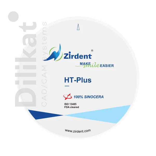 Циркониевый диск Zirdent HT-Plus