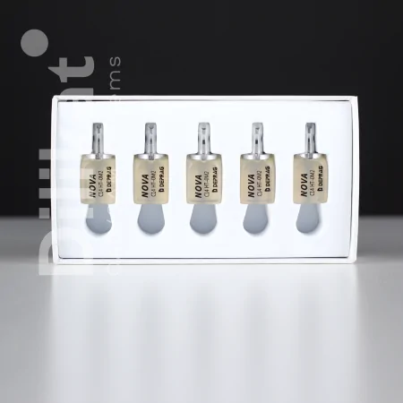 Дисиликат лития Deprag NOVA Amber HT OM2/C14, блок 5 шт