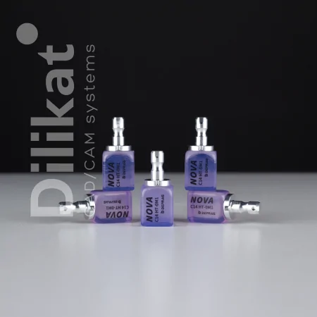 Дисиликат лития Deprag NOVA Crystal HT OM1/C14, блок 5 шт