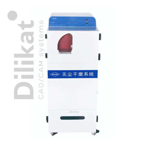 Триммер для сухой обработки гипса с вытяжкой R-809