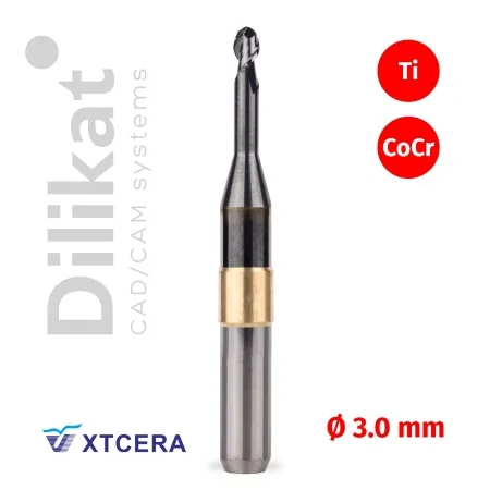 Фрезы для Xtcera 600, Ti, CoCr,  3.0