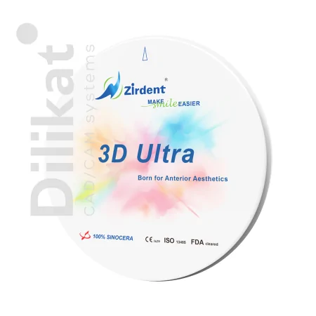 Циркониевый блок Zirdent 3D Ultra